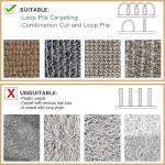 WILLBOND Cable Grip Floor Cord Cover (Khaki, 19.69 ft)