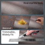 Art3d Peel and Stick Vinyl Floor Tiles - Rust Granite