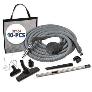 Central Vac Bare Floor Attachment Set with Hose