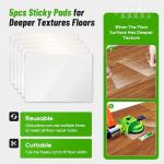 Heavy Duty Floor Gap Fixer Tool with Suction Cup