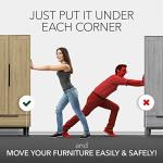 Felt Furniture Sliders for Easy Moving - 8 PCS