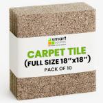 Easy Street Peel and Stick Carpet Tiles 18x18
