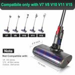 Quick-Release Brush Head for Dyson V7-V15