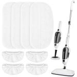 LOVECO 4-Pack Washable Steam Mop Pads and Cloths