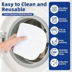 LOVECO 4-Pack Washable Steam Mop Pads and Cloths
