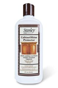 STANLEY HOME PRODUCTS Cabinet Shine Protector - Wood Polisher & Dust Cleaner For Wooden Furniture & Floor - Dust Cream & Hardwood Conditioner For Home & Office Patio (Pack of 2)