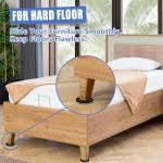 Kayzn 8pcs Furniture Sliders, 3-1/4" Round Sliders for Hardwood Floors, Moving Pads Sliders for Heavy Furniture, Felt Furniture Sliders for Tile Floors - Move Furniture with Ease!