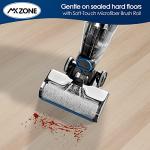 Replacement Wood Floor Brush Roller for Bissell CrossWave Cordless Max 2554 2590 2593 2596, for HydroSteam 35151 3513, Soft-touch Microfibers Washes Sealed Hardwood Floors While Picking Up Dry Debris