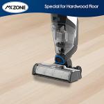Replacement Wood Floor Brush Roller for Bissell CrossWave Cordless Max 2554 2590 2593 2596, for HydroSteam 35151 3513, Soft-touch Microfibers Washes Sealed Hardwood Floors While Picking Up Dry Debris