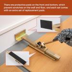 Flooring Jacks 2-Pack with Anti-Slip Pads, Hardwood Floor Jack, Laminate & Vinyl Plank, Floor Gap Fixer Tools Wood Heavy Furniture Installation and Maintenance, Deck Board Straightening