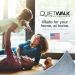 QuietWalk Laminate Flooring Underlayment with Vapor Barrier