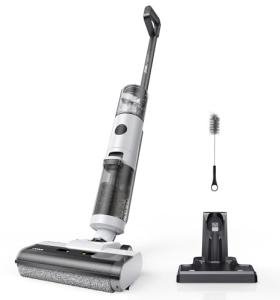 JONR ED12 Wet Dry Vacuum Cleaner,Cordless Floor Cleaning Suitable for Combination of Hard Floor Vacuum Cleaner and Mop,one click self-cleaning,0.1 inch Edge Cleaning,Easy to Clean Dust,Spills,Pet Hair