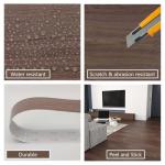 Vsmile Dark Grey Peel and Stick Vinyl Flooring