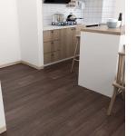 Vsmile Dark Grey Peel and Stick Vinyl Flooring