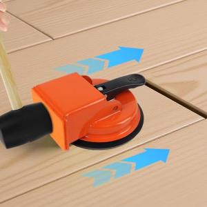 Heavy Duty Floor Gap Fixer Tool, Plank Grabber with Suction Cup(D: 4.84 Inch), Flooring Gap Repair Tool for Wood, Tile, Vinyl, Laminate Flooring Tools, Flooring for Widths 5 Inches and Above