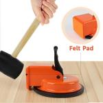 Heavy Duty Floor Gap Fixer Tool, Plank Grabber with Suction Cup(D: 4.84 Inch), Flooring Gap Repair Tool for Wood, Tile, Vinyl, Laminate Flooring Tools, Flooring for Widths 5 Inches and Above