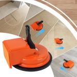 Heavy Duty Floor Gap Fixer Tool, Plank Grabber with Suction Cup(D: 4.84 Inch), Flooring Gap Repair Tool for Wood, Tile, Vinyl, Laminate Flooring Tools, Flooring for Widths 5 Inches and Above