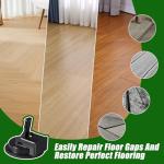 Heavy Duty Floor Gap Fixer Tool, Heavy Duty Suction Cup Plank Grabber with Nano Gel Adhesive Pad for Wood, Vinyl, Laminate Floor, Ideal for Filling Floor Gaps