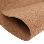 vidaXL Cork Roll, Wallcovering, Floor Underlay for Walls, Self-Adhesive Cork Wallpaper, Insulation Underlay, Cork Wallcovering, 39.4"x196.9" 0.2"