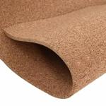 vidaXL Cork Roll, Wallcovering, Floor Underlay for Walls, Self-Adhesive Cork Wallpaper, Insulation Underlay, Cork Wallcovering, 39.4"x196.9" 0.31"