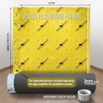 Floor Underlayment with Moisture Barrier - 2 Pack
