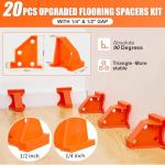 65-Piece Laminate Flooring Installation Kit