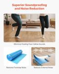 VEVOR 3-in-1 Floor Underlayment with Vapor Barrier