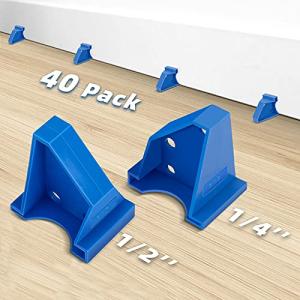 40 Pack Flooring Spacers for Easy Installation