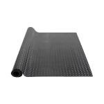 VEVOR 3mm Diamond-Plate Rubber Garage Floor Mat
