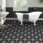 MORCART Waterproof Peel and Stick Vinyl Floor Tiles