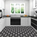 MORCART Waterproof Peel and Stick Vinyl Floor Tiles