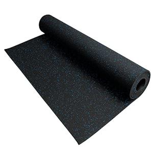 Heavy Duty Rubber Flooring Roll - 4ft x 10ft