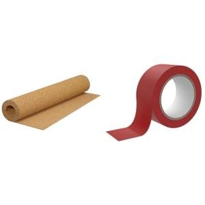 QEP Tile Roll, 1/4 in Brown, 200 Sq Ft & Underlayment Tape
