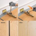 Flooring Jack with Felt Bottom for Easy Installation