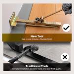 Flooring Jack with Felt Bottom for Easy Installation