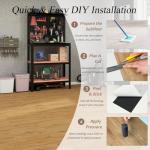 Mysflosy Waterproof Peel & Stick Vinyl Tile 36-Pack