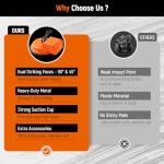 Floor Gap Fixer Tool with Sticky Pads & Scraper