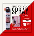 Vega Foam Fire Block Insulation Kit - 12 Cans