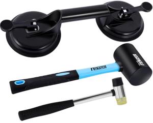 Floor Gap Fixer Tool Set with Suction Cup