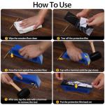 Floor Gap Fixer Tool with Mallet and Pads