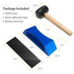 Floor Gap Fixer Tool with Mallet and Pads