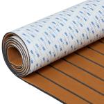 EVA Foam Faux Teak Boat Decking - Brown 94"x35