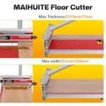 13" Manual Laminate and Vinyl Flooring Cutter