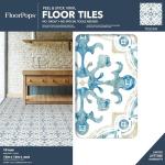 FloorPops 12" Tuscan Peel and Stick Tiles