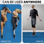 Blue EVA Foam Mat Tiles - 4-Pack Interlocking Flooring