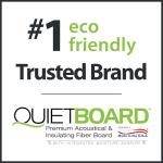 QuietBoard Underlayment for Laminate and Vinyl Flooring