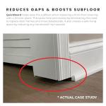 QuietBoard Underlayment for Laminate and Vinyl Flooring