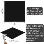 MORCART Peel and Stick Waterproof Vinyl Floor Tiles