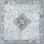 12x12 Self-Adhesive Vinyl Flooring - Blue Diamond