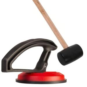 Textured Floor Gap Fixer Tool with Suction Cup